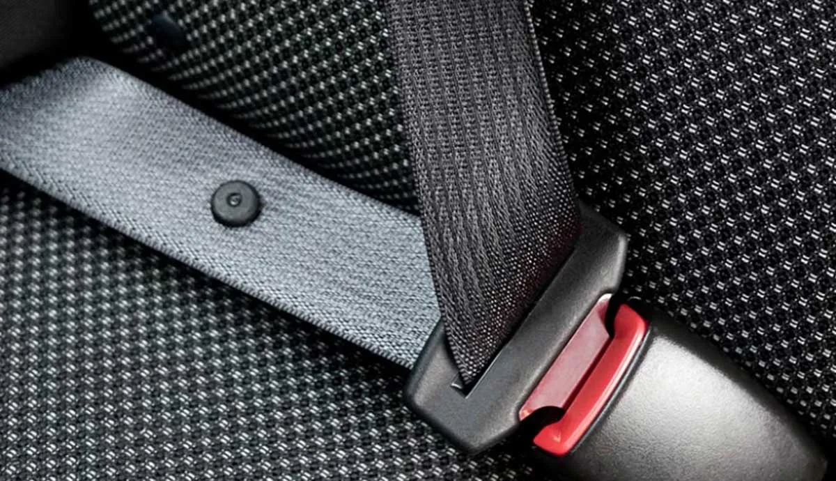 Seatbelt in car